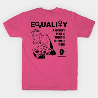 Equality (printed on BACK of tee) T-Shirt